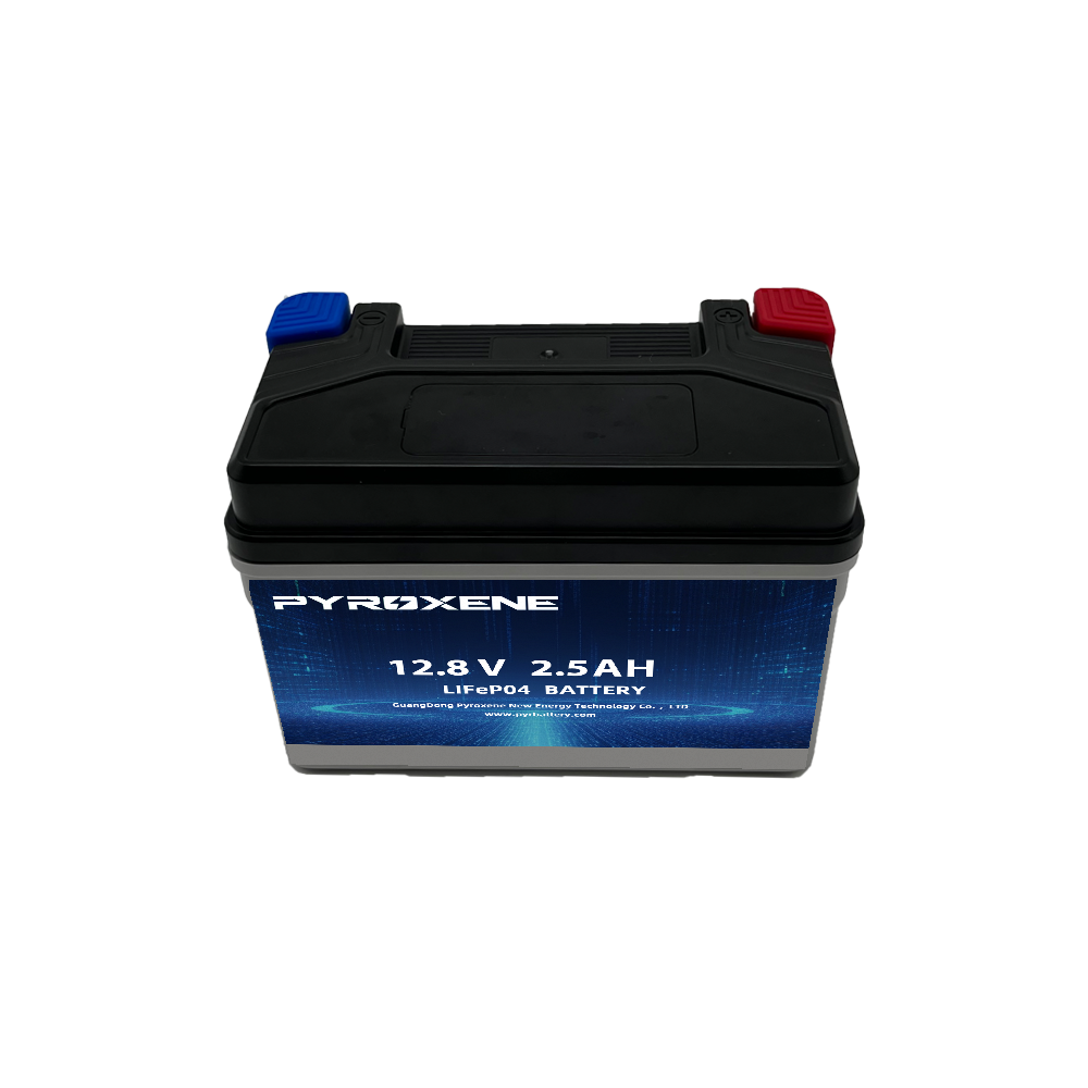 12V 2.5AH LiFePO4 Battery Pack for Motorcycle Starter Battery-product